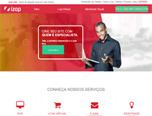 Tablet Screenshot of izap.com.br